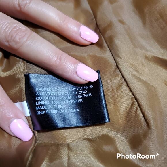 Bernardo  | Brown Western Styled Leather Jacket | Large - Picture 7 of 7